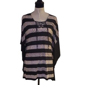 MICHAEL Michael Kors Poncho Style Top